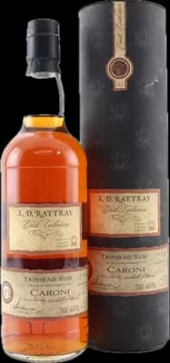 Bouteille de spiritueux : Cask Collection de la marque Caroni