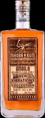 Bouteille de spiritueux : Umbila New Vibrations Collection de la marque Mhoba