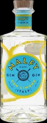 Bouteille de spiritueux : Con Limone Gin de la marque Malfy