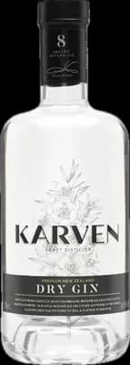 Bouteille de spiritueux : Dry Gin de la marque Karven