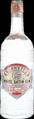 Bouteille de spiritueux : White Satin Gin 1950 Spring Cap de la marque Burnett's