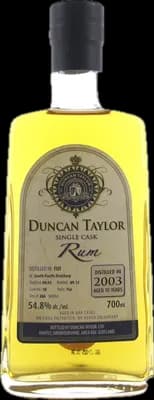 Bouteille de spiritueux : Single Cask Rum de la marque South Pacific