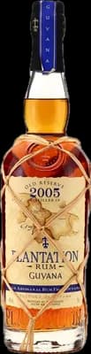 Bouteille de spiritueux : Old Reserve 2005 Guyana de la marque Plantation