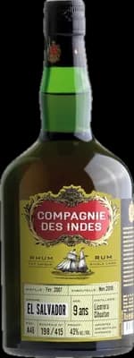 Bouteille de spiritueux : El Salvador 9 Ans – Single Cask de la marque Compagnie des Indes