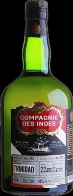 Bouteille de spiritueux : Trinidad de la marque Caroni