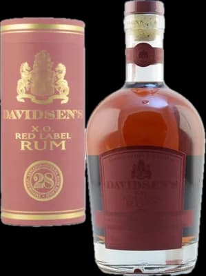 Bouteille de spiritueux : XO 28 Red Label de la marque Davidsen's