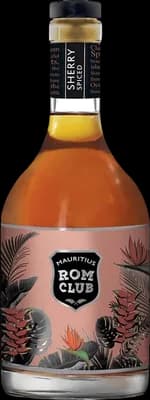 Bouteille de spiritueux : Sherry Spiced de la marque Rom Club