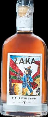 Bouteille de spiritueux : Mauritius Rum 7 Aged Years de la marque Zaka