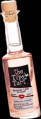 Bouteille de spiritueux : Summer Love Gin Liqueur de la marque The Tipsy Tart