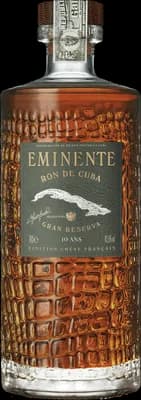 Bouteille de spiritueux : Gran Reserva 10 ans de la marque Eminente
