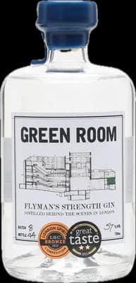 Bouteille de spiritueux : Flyman's Strength Gin de la marque Green Room