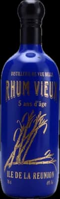 Bouteille de spiritueux : Rhum Vieux 5 ans d'âge de la marque Vue Belle