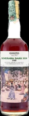 Bouteille de spiritueux : Demerara Dark Rum de la marque Samaroli