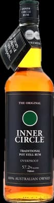 Bouteille de spiritueux : Overproof Traditional Pot Still Rum de la marque Inner Circle