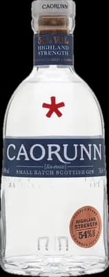 Bouteille de spiritueux : Highland Strength Gin de la marque Caorunn