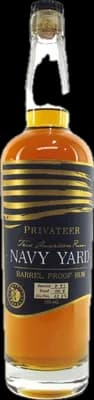 Bouteille de spiritueux : Navy Yard Barrel Proof Rum de la marque Privateer Rum Distillery