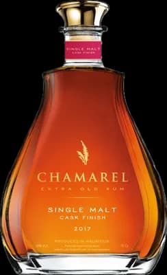 Bouteille de spiritueux : Single Malt Cask Finish de la marque Chamarel