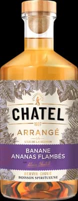 Bouteille de spiritueux : Arrangé Banane Ananas Flambée de la marque Chatel