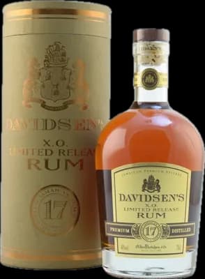 Bouteille de spiritueux : XO 17 Limited Release de la marque Davidsen's