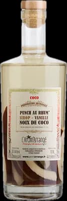 Bouteille de spiritueux : Punch au Rhum Noix de Coco de la marque L'Arôm'Arrangé