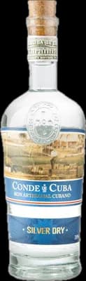 Bouteille de spiritueux : Silver Dry de la marque Conde de Cuba