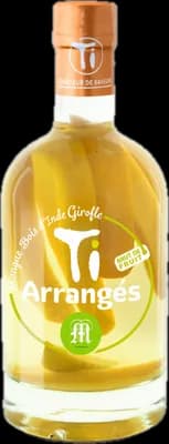 Bouteille de spiritueux : Ti Arrangés Mangue Bois d'Inde Girofle Cuvée Christian de Montaguère de la marque Les Rhums de Ced'