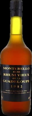 Bouteille de spiritueux : Rare Rhum Vieux de la marque Montebello