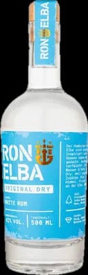Bouteille de spiritueux : Original Dry White Rum de la marque Ron Elba