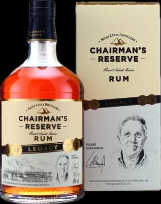 Bouteille de spiritueux : Legacy de la marque Chairman's Reserve