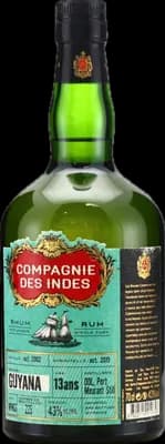 Bouteille de spiritueux : Guyana de la marque Port Mourant