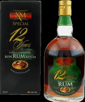 Bouteille de spiritueux : Special 12 Years de la marque XM