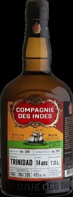 Bouteille de spiritueux : Trinidad (Bottled for Perola) de la marque Compagnie des Indes