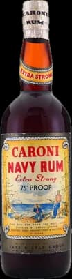 Bouteille de spiritueux : Navy Rum Extra Strong 75 Proof de la marque Caroni
