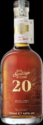 Bouteille de spiritueux : 20 Años Extra Añejo Gran Reserva Batch 2023 de la marque Santiago de Cuba