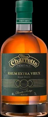 Bouteille de spiritueux : Héritage Rhum Extra Vieux de la marque Charrette