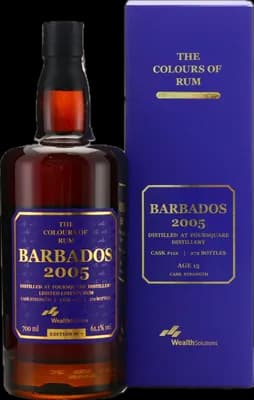 Bouteille de spiritueux : Barbados de la marque Foursquare