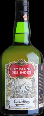 Bouteille de spiritueux : Caraibes - 10 years de la marque Compagnie des Indes