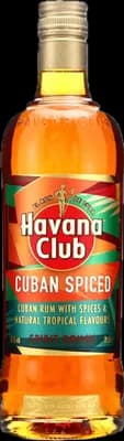 Bouteille de spiritueux : Cuban Spiced de la marque Havana Club