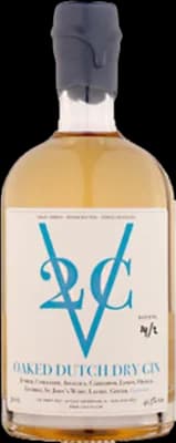 Bouteille de spiritueux : Oaked Dutch Dry Gin de la marque V2C