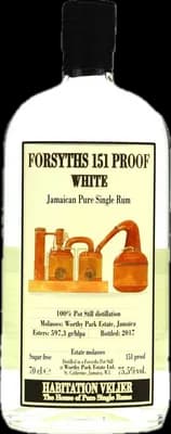 Bouteille de spiritueux : Forsyths 151 Proof White de la marque Worthy Park