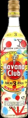 Bouteille de spiritueux : 3 Años Edicion Limitada 2018 de la marque Havana Club