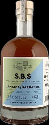Bouteille de spiritueux : Jamaica / Barbados de la marque S.B.S