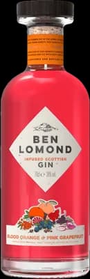 Bouteille de spiritueux : Blood Orange & Pink Grapefruit Gin de la marque Ben Lomond