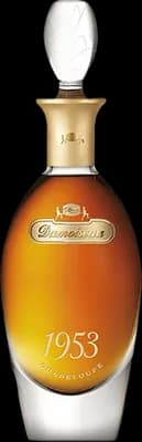 Bouteille de spiritueux : 1953 Carafe de la marque Damoiseau