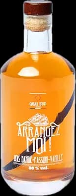 Bouteille de spiritueux : Arrangez-Moi Bois Bandé-Passion-Vanille de la marque Quai Sud