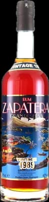 Bouteille de spiritueux : Gran Reserva Single Barrel de la marque Zapatera