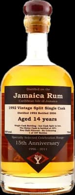 Bouteille de spiritueux : Vintage Split Single Cask de la marque Mac Y