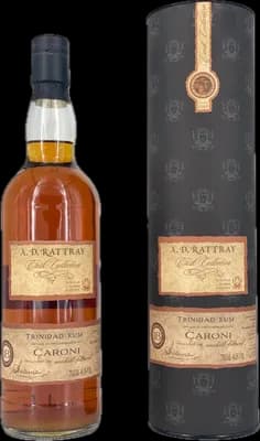 Bouteille de spiritueux : Cask Collection de la marque Caroni