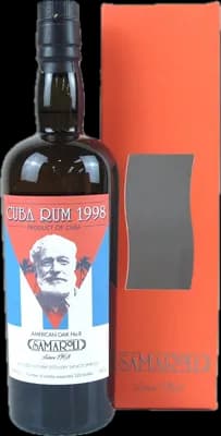 Bouteille de spiritueux : Cuba Rum de la marque Samaroli
