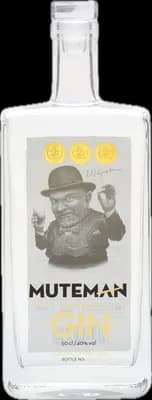 Bouteille de spiritueux : Gin de la marque Muteman